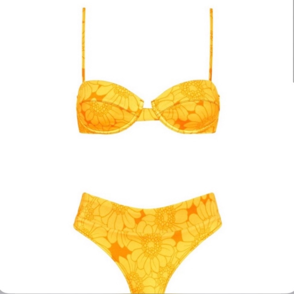 Triangl Swim - Sasha Tangerine Floral